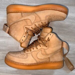 Nike Air Force 1 High Flax Wheat ‘07 LV8 WB’ size 8.5 Men’s 10 Women’s